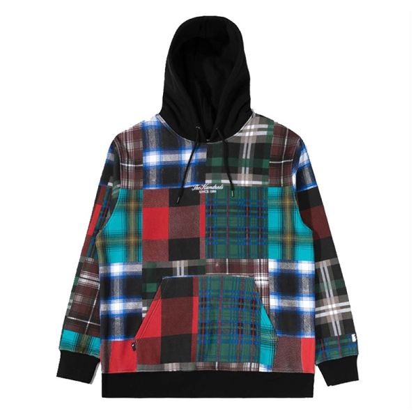 THE HUNDREDS SWATCH PULLOVER HOODIE MULTICOLOR