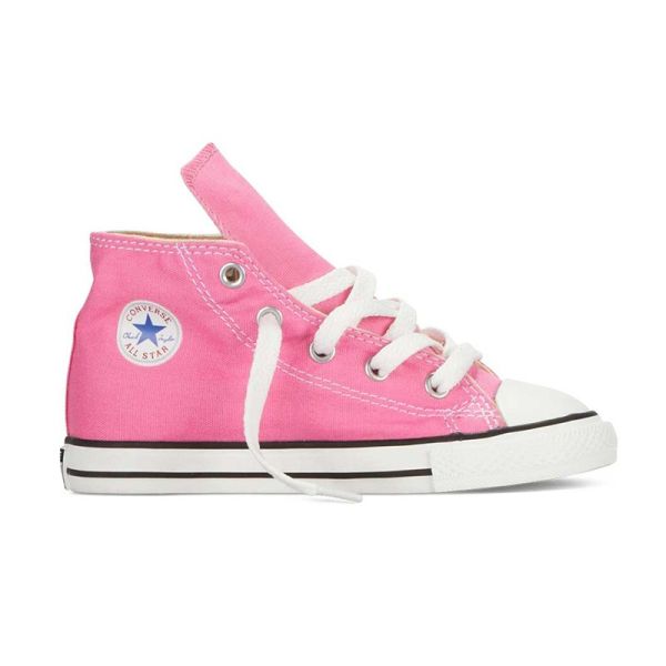 CONVERSE ALL STAR CHUCK TAYLOR INFANT HI SHOES PINK