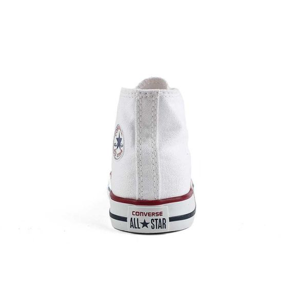 CONVERSE INFANT CHUCK TAYLOR ALL STAR HI OPTICAL WHITE ΒΡΕΦΙΚΑ ΜΠΟΤΑΚΙΑ ΛΕΥΚΑ