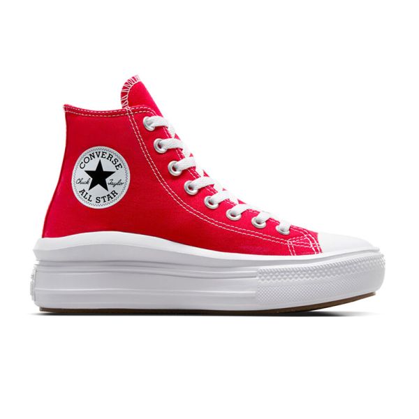 CONVERSE CHUCK TAYLOR ALL STAR MOVE 600-RED/WHITE/GUM SHOES