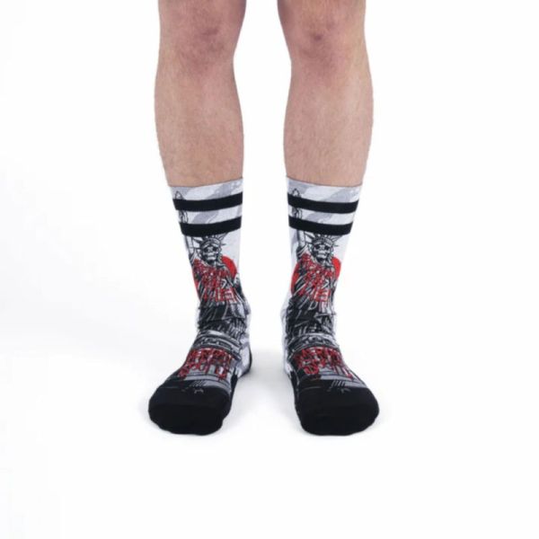 AMERICAN SOCKS SIGNATURE FREEDOM IS A LIE MID HIGH 