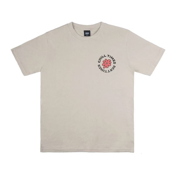 AMERICAN SOCKS CHILL TIMES TEE WHITE 