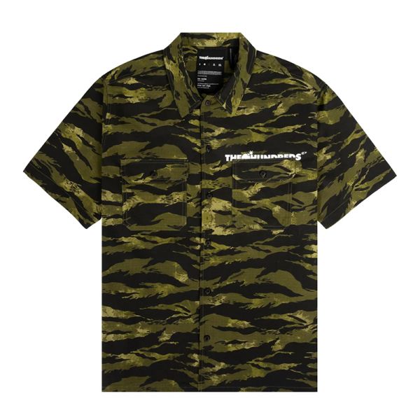 THE HUNDREDS BDU SS WOVEN OLIVE 