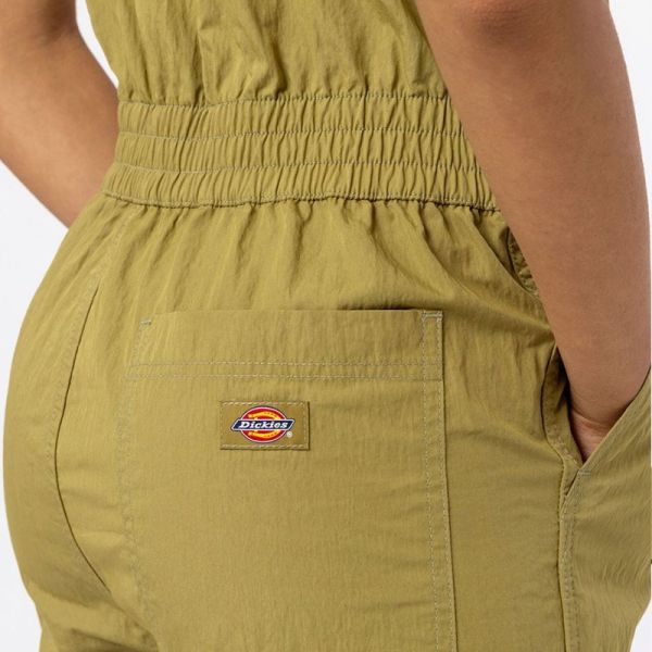 DICKIES WOMEN PACIFIC COVERALL GREEN MOSS