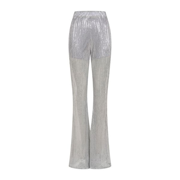 BE A BEE COUTURE LUNE SPARKLE PANTS ΠΑΝΤΕΛΟΝΑ ΑΣΗΜΙ