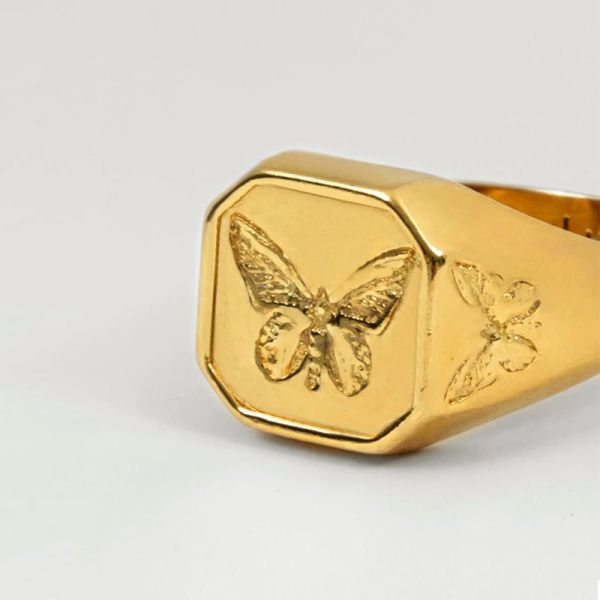 TWOJEYS BUTTERFLY EFFECT RING GOLD
