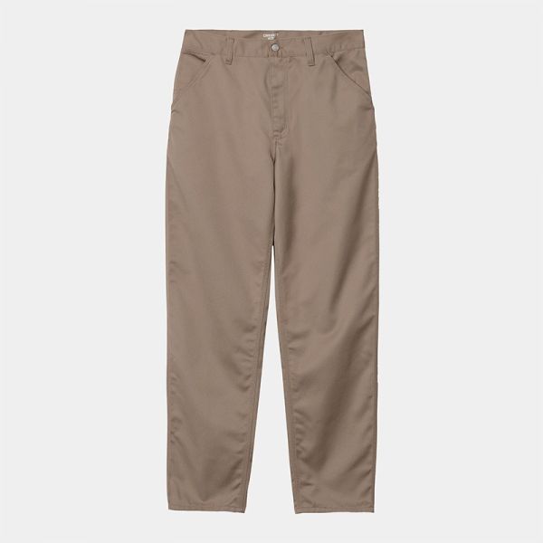 CARHARTT WIP SIMPLE PANT LEATHER (RINSED) (L32)