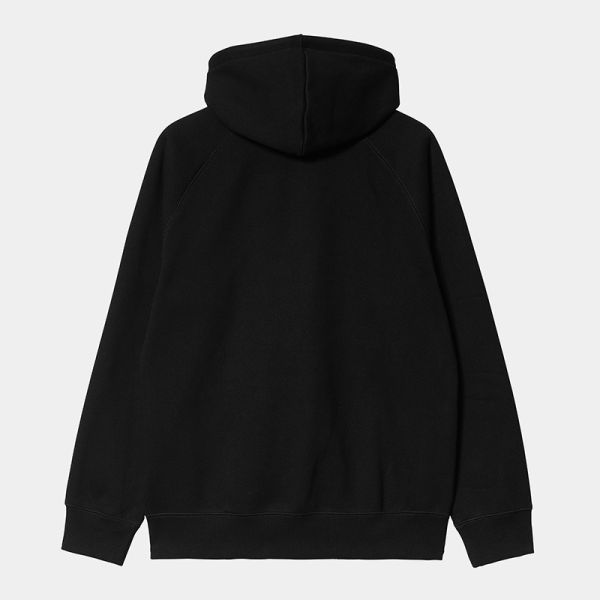 CARHARTT WIP CHASE HOODED CHASE JACKET BLACK
