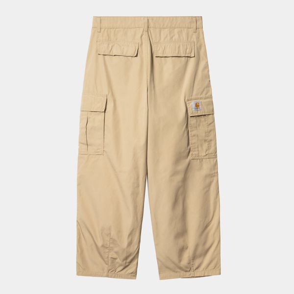 CARHARTT WIP COLE CARGO PANT SABLE (RINSED) ΠΑΝΤΕΛΟΝΙ ΜΠΕΖ