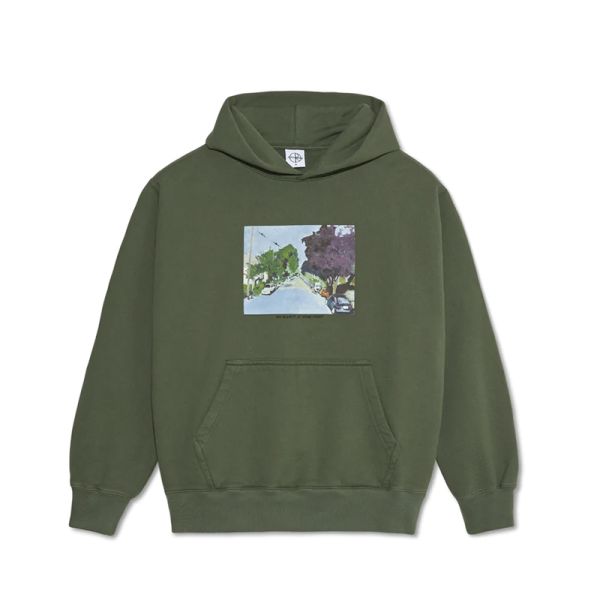 POLAR SKATE CO. WE BLEW IT AT SOME POINT ED HOODIE GREY GREEΝ  