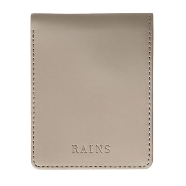 RAINS FOLDED WALLET TAUPE