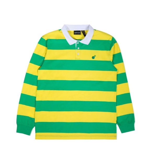 THE HUNDREDS PACIFIC L/S RUGBY GREEN