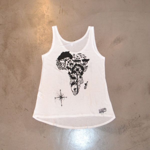 ILLUSION RT TANK TOP AFRICA IS THE FUTURE