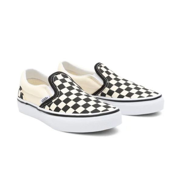VANS KIDS CHECKERBOARD CLASSIC SLIP-ON SHOES (4-8 YEARS)