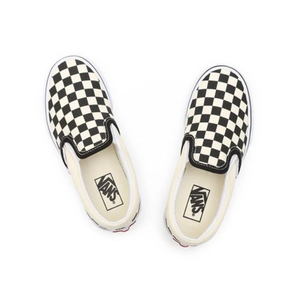 VANS KIDS CHECKERBOARD CLASSIC SLIP-ON SHOES (4-8 YEARS)
