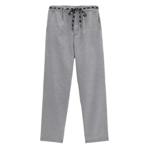 VANS WOMEN WELL SUITED TROUSERS BLACK/WHITE