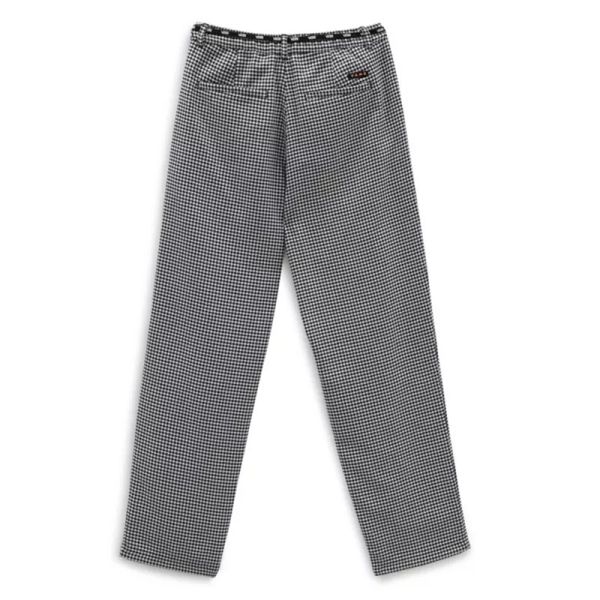 VANS WOMEN WELL SUITED TROUSERS BLACK/WHITE